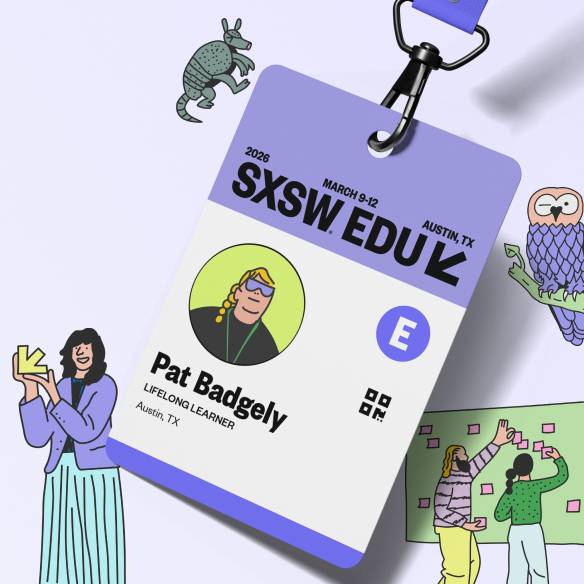 SXSW EDU Badge header