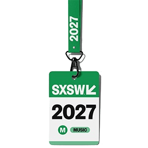SXSW 2027 Music Badge